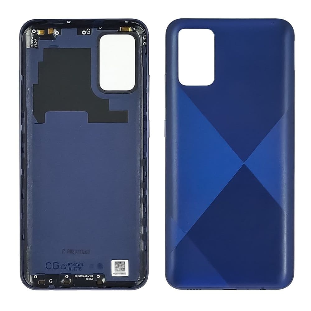 Задняя крышка Samsung SM-A025 Galaxy A02s, синяя, Original (PRC) | корпус, панель аккумулятора, АКБ, батареи