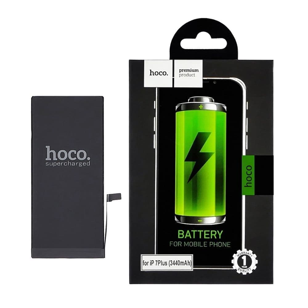 Аккумулятор Apple iPhone 7 Plus, Hoco, усиленный | 3-12 мес. гарантии | АКБ, батарея