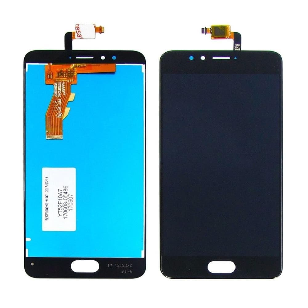 Дисплей Meizu M5s, M612H, черный | с тачскрином | Original (PRC) | дисплейный модуль, экран