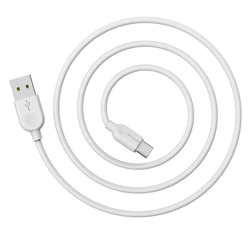USB-кабель Borofone BX14, Type-C, 200 см, белый