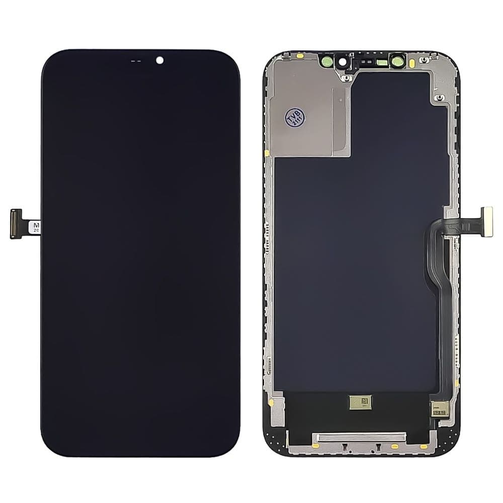 Дисплей Apple iPhone 12 Pro Max, черный | с тачскрином | High Copy, IPS, ZY-IN CELL | дисплейный модуль, экран, монитор