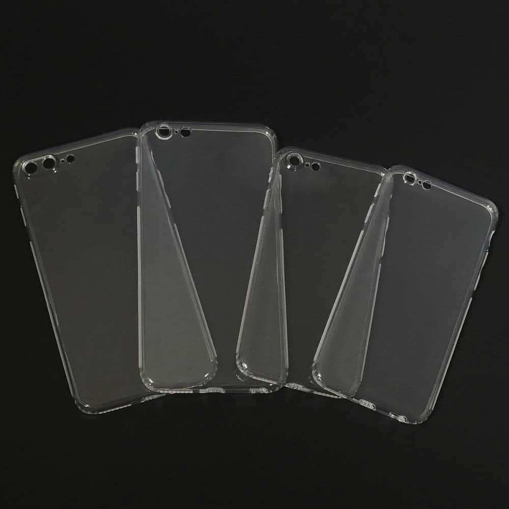 Чехол Apple iPhone 7 Plus, iPhone 8 Plus, силиконовый, KST, прозрачный