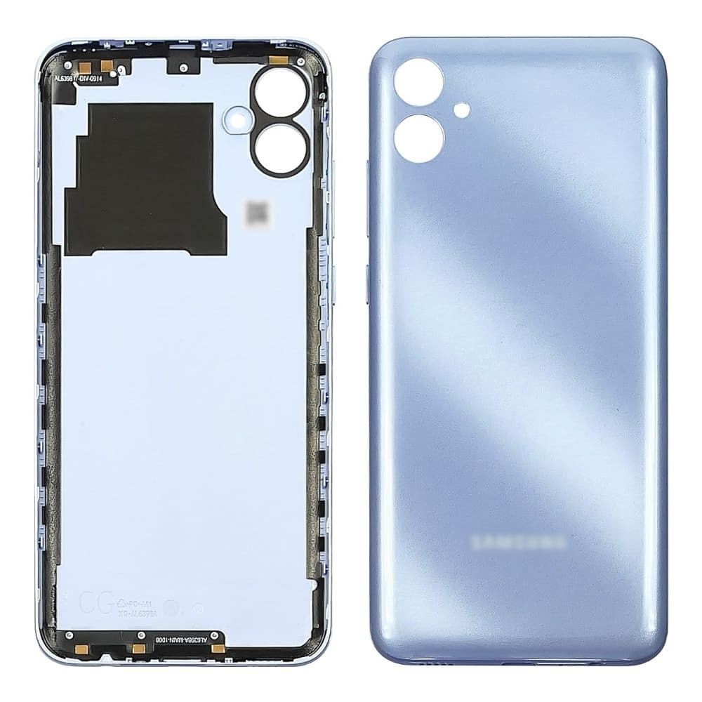 Задняя крышка Samsung SM-A042 Galaxy A04e, голубая, Light Blue, Original (PRC) | корпус, панель аккумулятора, АКБ, батареи