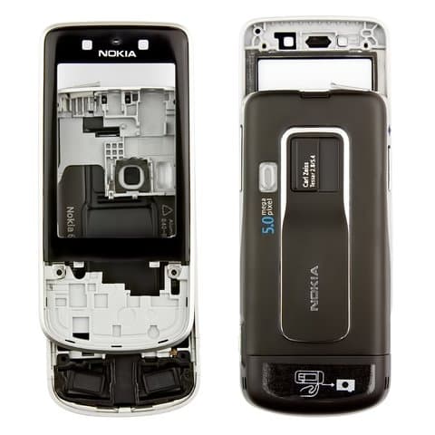 Корпус Nokia 6260 Slide, черный, (качество AAA), (панель, панели)