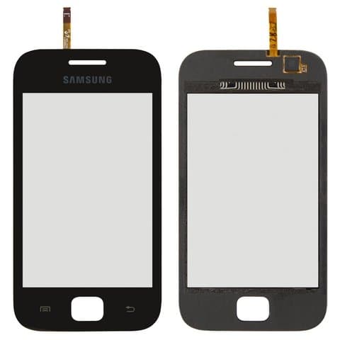 Тачскрин Samsung GT-S6352 Galaxy Ace Duos, GT-S6802 Galaxy Ace Duos, черный | Original (PRC) | сенсорное стекло, экран