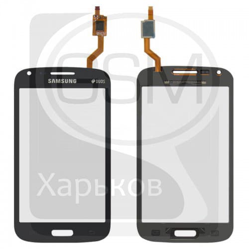 Тачскрин Samsung GT-i8260 Galaxy Core, GT-i8262 Galaxy Core Duos, синий | Original (PRC) | сенсорное стекло, экран