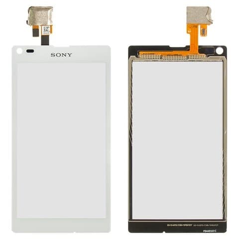 Тачскрин Sony C2104 S36 Xperia L, C2105 S36h Xperia L, белый | Original (PRC) | сенсорное стекло, экран