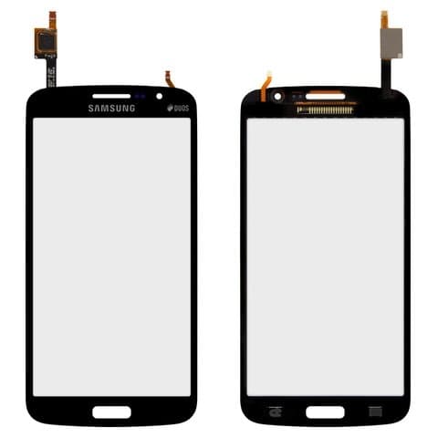 Тачскрин Samsung SM-G7102 Galaxy Grand 2 Duos, SM-G7105 Galaxy Grand 2, SM-G7106 Galaxy Grand 2 Duos, черный | Original (PRC) | сенсорное стекло, экран