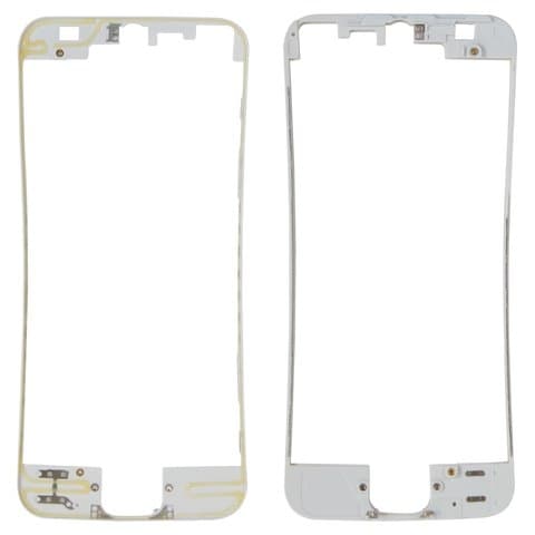 Рамка (основа) крепления дисплея Apple iPhone 5, белая, Original (PRC)