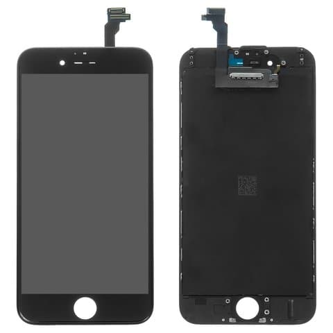 Дисплей Apple iPhone 6, черный | с тачскрином | Original (PRC), (реновация) | дисплейный модуль, экран