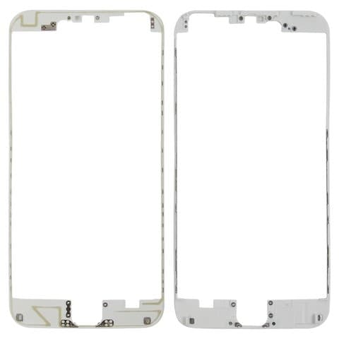 Рамка (основа) крепления дисплея Apple iPhone 6 Plus, белая, Original (PRC)