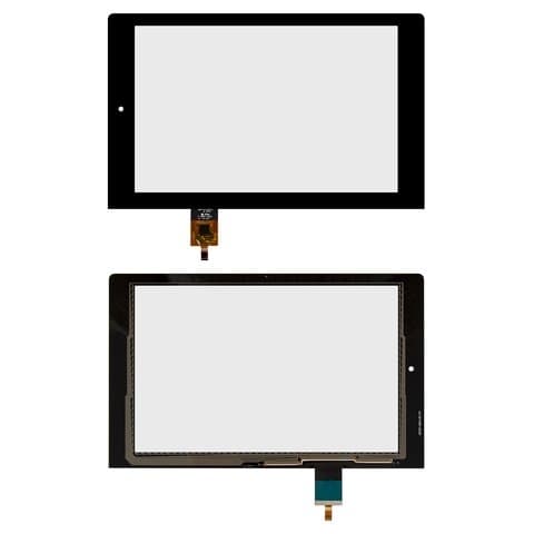 Тачскрин Lenovo Yoga Tablet 2-830, черный, Original (PRC) | MCF-080-1838 | сенсорное стекло, экран