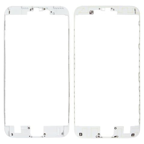 Рамка (основа) крепления дисплея Apple iPhone 6S Plus, белая, Original (PRC)