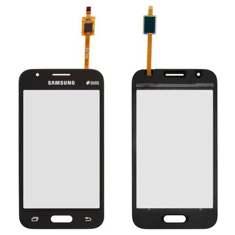 Тачскрин Samsung SM-J105 Galaxy J1 Mini (2016), SM-J106 Galaxy J1 Mini Prime (2016), черный, Original (PRC) | сенсорное стекло, экран