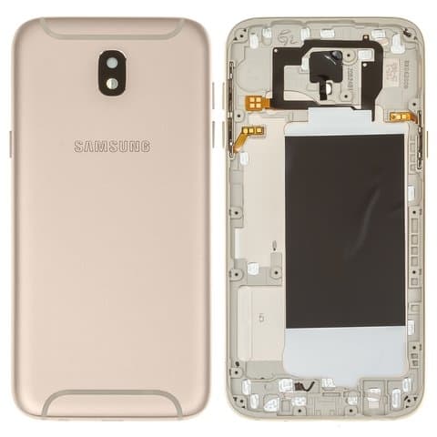 Задняя крышка Samsung SM-J530 Galaxy J5 (2017), золотистая, Original (PRC) | корпус, панель аккумулятора, АКБ, батареи