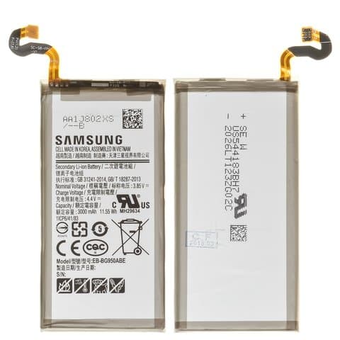 Аккумулятор Samsung SM-G950 Galaxy S8, EB-BG950ABA, EB-BG950ABE, Original (PRC) | 3-12 мес. гарантии | АКБ, батарея