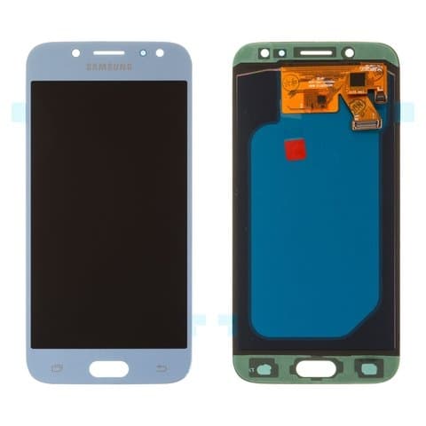 Дисплей Samsung SM-J530 Galaxy J5 (2017), голубой | с тачскрином | High Copy, OLED | дисплейный модуль, экран, монитор