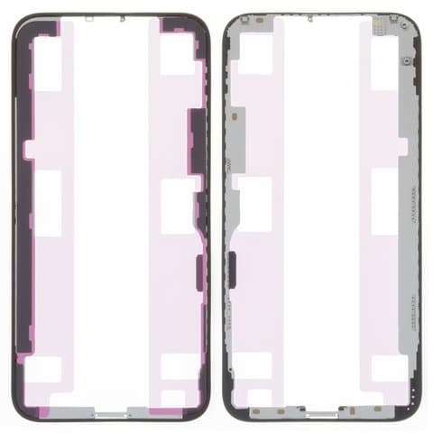 Рамка (основа) крепления дисплея Apple iPhone XS, черная, Original (PRC)