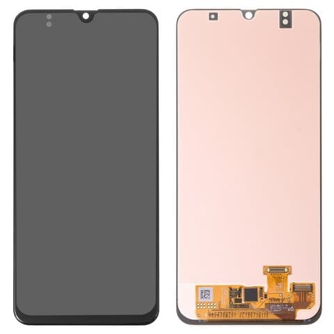 Дисплей Samsung SM-A305 Galaxy A30, черный | с тачскрином | Original (PRC), Super AMOLED | дисплейный модуль, экран