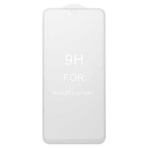 Закаленное защитное стекло Huawei Mate 20 Lite, белое, совместимо с чехлом