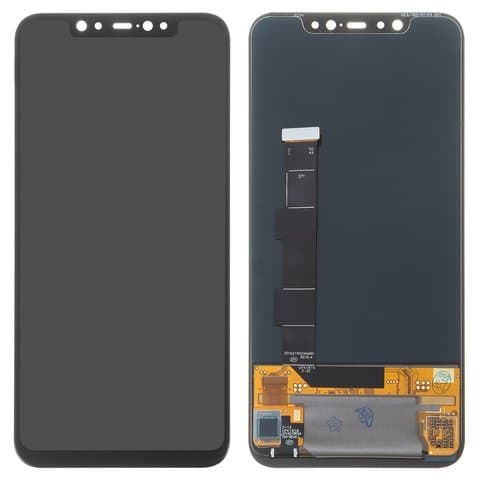 Дисплей Xiaomi Mi 8, M1803E1A, черный | с тачскрином | High Copy, OLED | дисплейный модуль, экран, монитор