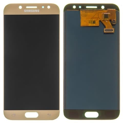 Дисплей Samsung SM-J530 Galaxy J5 (2017), золотистый | с тачскрином | High Copy, IPS | дисплейный модуль, экран