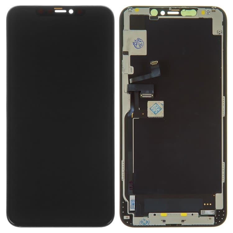 Дисплей Apple iPhone 11 Pro Max, черный | с тачскрином | Original (реновация) | дисплейный модуль, экран