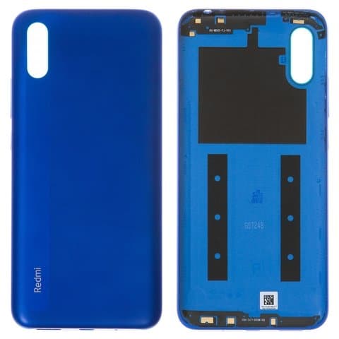 Задняя крышка Xiaomi Redmi 9A, M2006C3LG, M2006C3LI, M2006C3LC, Redmi 9AT, M2006C3LVG, синяя, Sky Blue, Original (PRC) | корпус, панель аккумулятора, АКБ, батареи