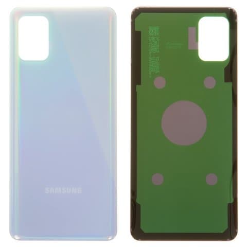 Задняя крышка Samsung SM-A315 Galaxy A31, белая, Prism Crush White, Original (PRC) | корпус, панель аккумулятора, АКБ, батареи