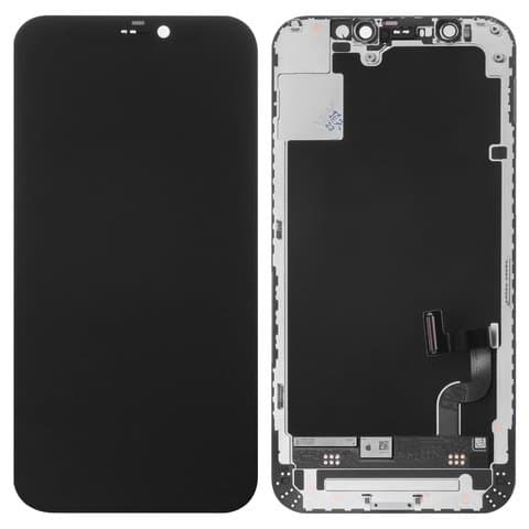 Дисплей Apple iPhone 12 Mini, черный | с тачскрином | Original (PRC) | дисплейный модуль, экран, монитор