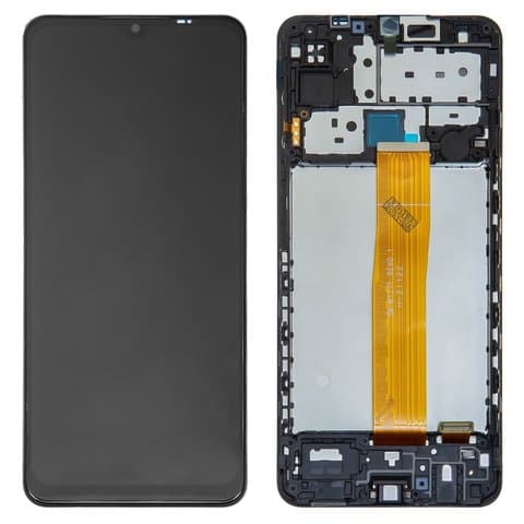 Дисплей Samsung SM-M127 Galaxy M12, черный | с тачскрином | с передней панелью | Original (PRC), M127F_REV0.1 | дисплейный модуль, экран, монитор