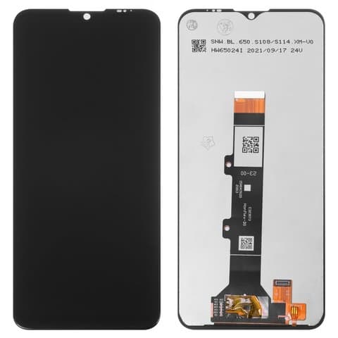 Дисплей Motorola Moto G10, XT2127, XT2127-2, черный | с тачскрином | Original (PRC) | дисплейный модуль, экран