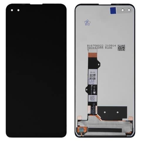 Дисплей Motorola Moto G100, XT2125, черный | с тачскрином | High Copy | дисплейный модуль, экран