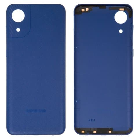 Задняя крышка Samsung SM-A032 Galaxy A03 Core, синяя, Original (PRC) | корпус, панель аккумулятора, АКБ, батареи