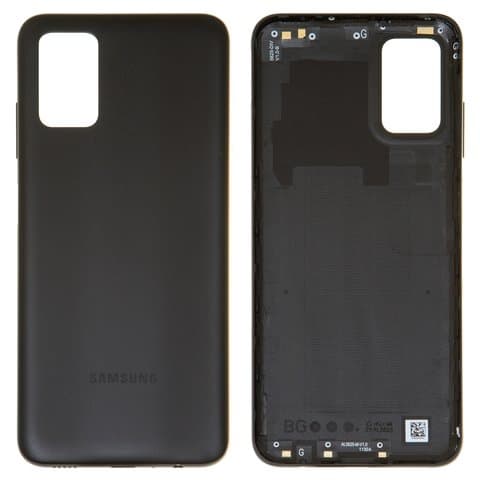 Задняя крышка Samsung SM-A037 Galaxy A03s, черная, Original (PRC) | корпус, панель аккумулятора, АКБ, батареи