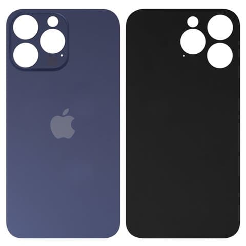 Задняя крышка Apple iPhone 14 Pro Max, фиолетовая, нужно снять стекло камеры, small hole, Original (PRC) | корпус, панель аккумулятора, АКБ, батареи