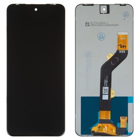 Дисплей Infinix Hot 12 Play, Hot 12 Play NFC, X6816D, черный | с тачскрином | Original (PRC) | дисплейный модуль, экран