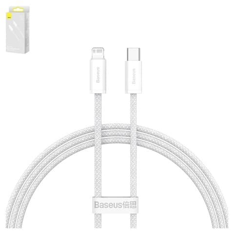 USB-кабель Baseus Dynamic Series, Type-C на Lightning, 100 см, 20 Вт, белый, #CALD000002
