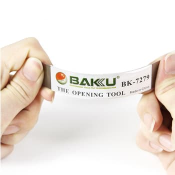 Лопатка Baku BK-7279 - инструмент для поднятия дисплея/тачскрина, металлическая