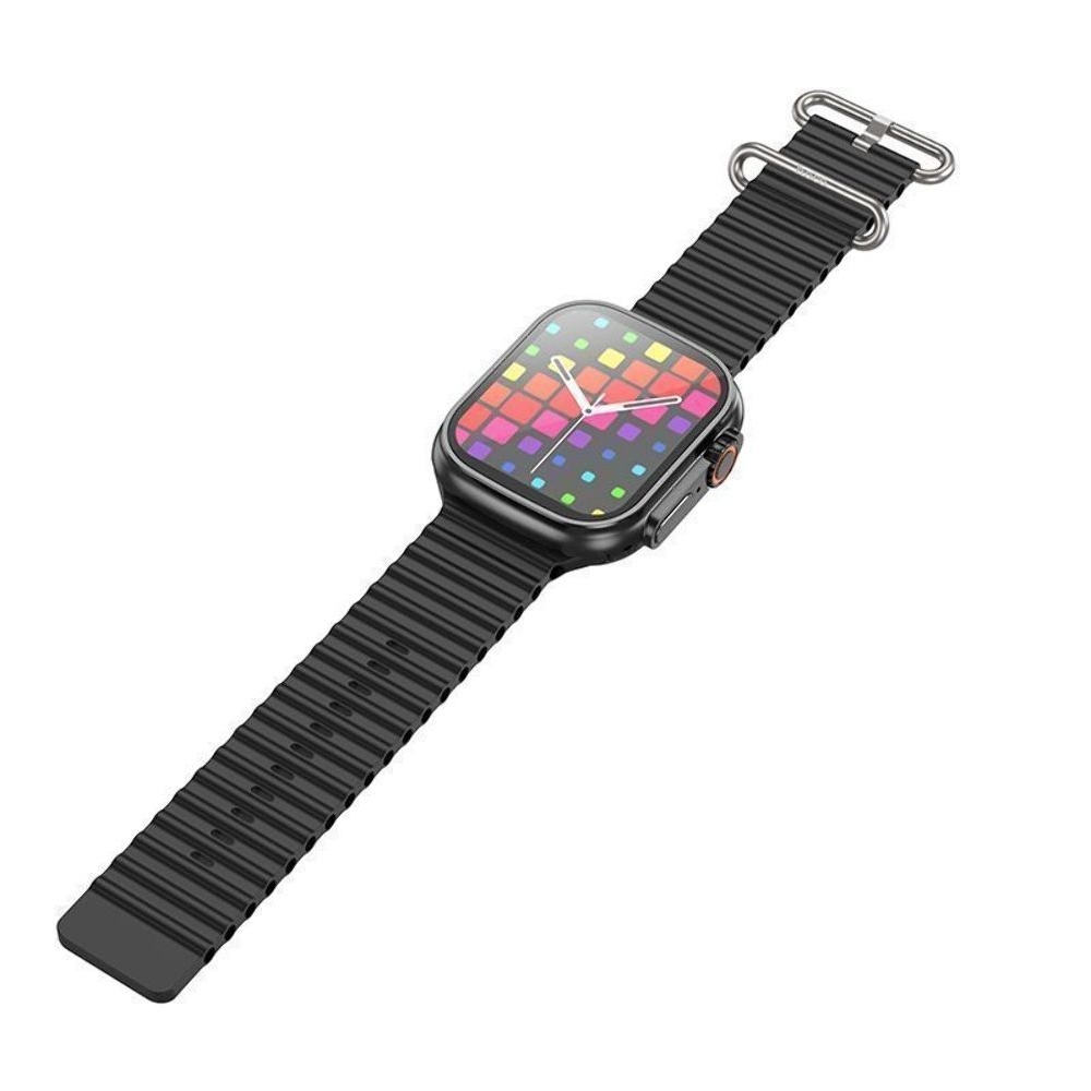 Смарт часы Hoco Y12 Ultra, черные