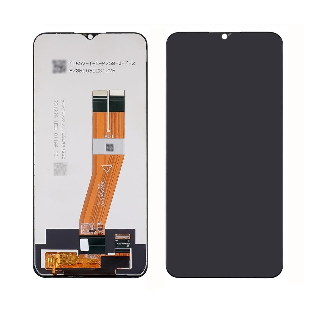 Дисплей Samsung SM-A025 Galaxy A02s, SM-A037 Galaxy A03s, черный | с тачскрином | Original (PRC), Service Pack | дисплейный модуль, экран