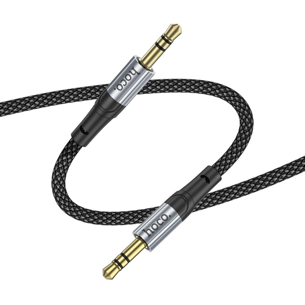 AUX-кабель Hoco UPA26, Jack 3.5 на Jack 3.5, 100 см, черный