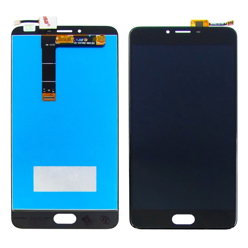 Дисплей Meizu U20, черный | с тачскрином | Original (PRC) | дисплейный модуль, экран