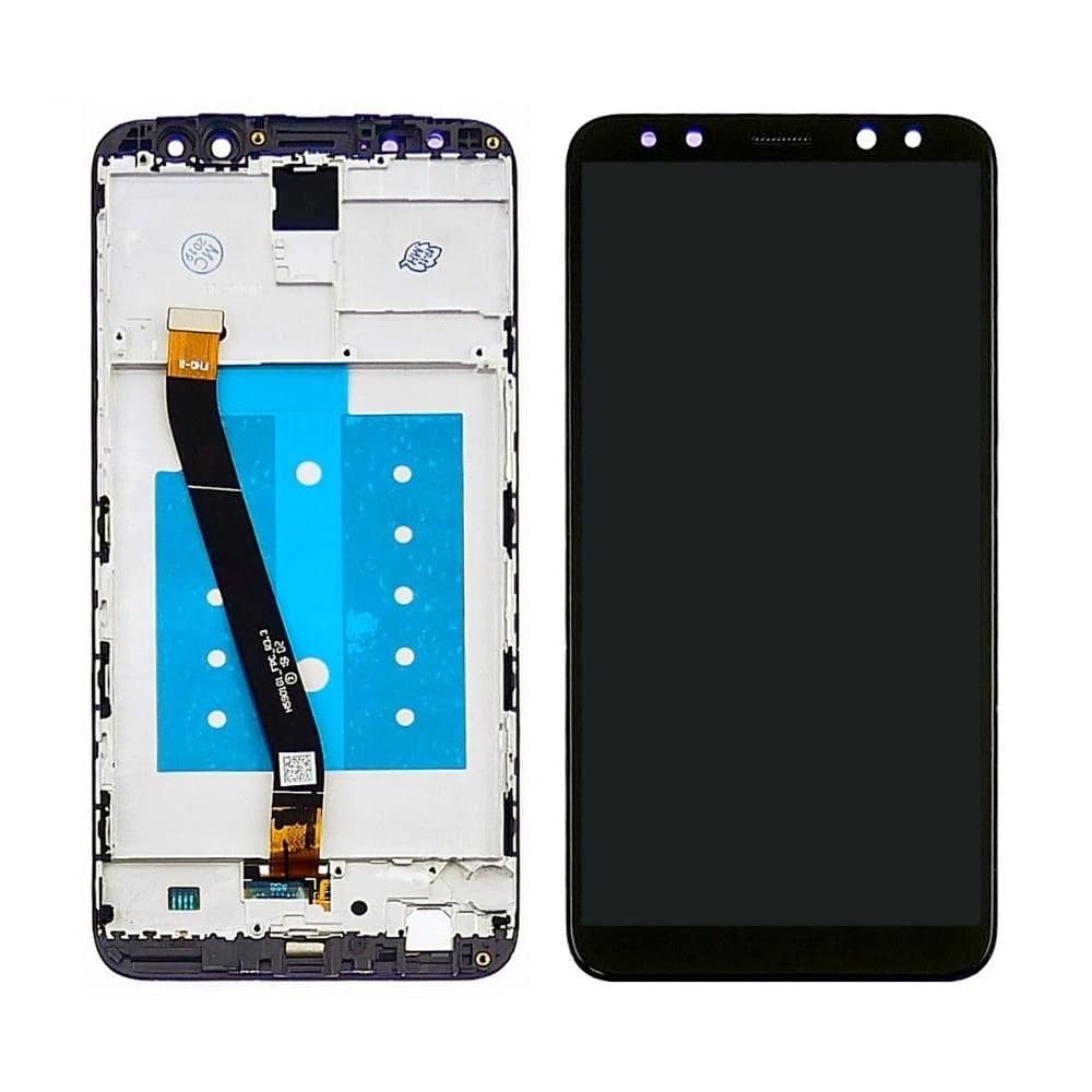 Дисплей Huawei Mate 10 Lite, RNE-L01, RNE-L03, RNE-L21, RNE-L23, черный | с тачскрином | с передней панелью | Original (PRC) | дисплейный модуль, экран, монитор
