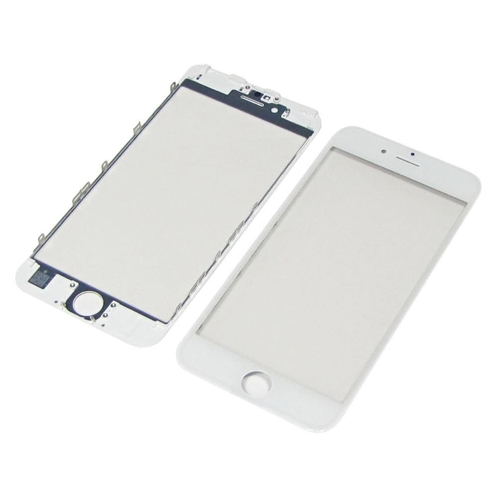 Стекло дисплея Apple iPhone 6S, белое, с OCA-пленкой, High Copy | стекло тачскрина