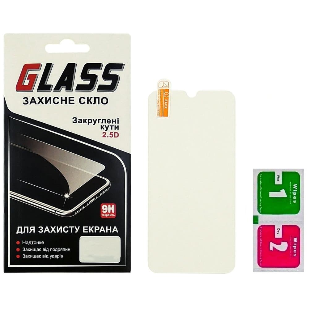Закаленное защитное стекло Xiaomi Redmi Note 8, M1908C3JH, M1908C3JG, M1908C3JI, 0.3 мм, 2.5D, совместимо с чехлом
