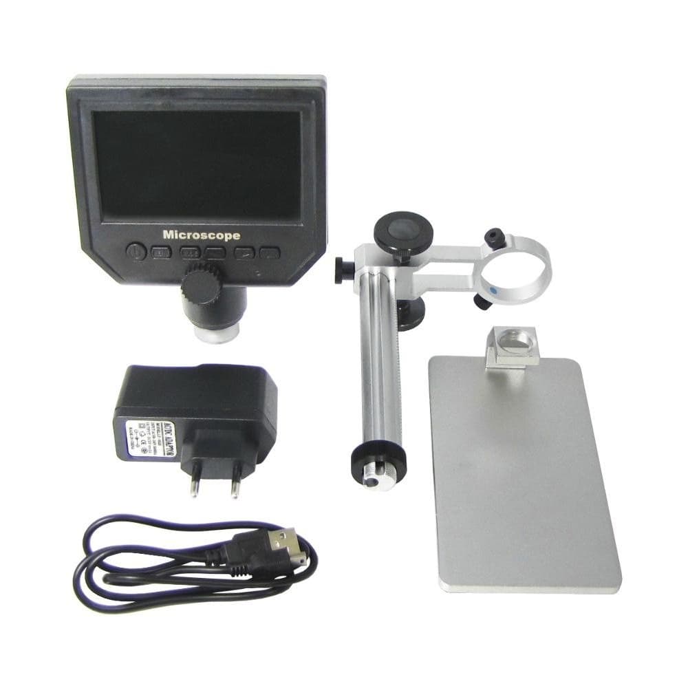 Цифровой микроскоп G600+, с монитором 4.3