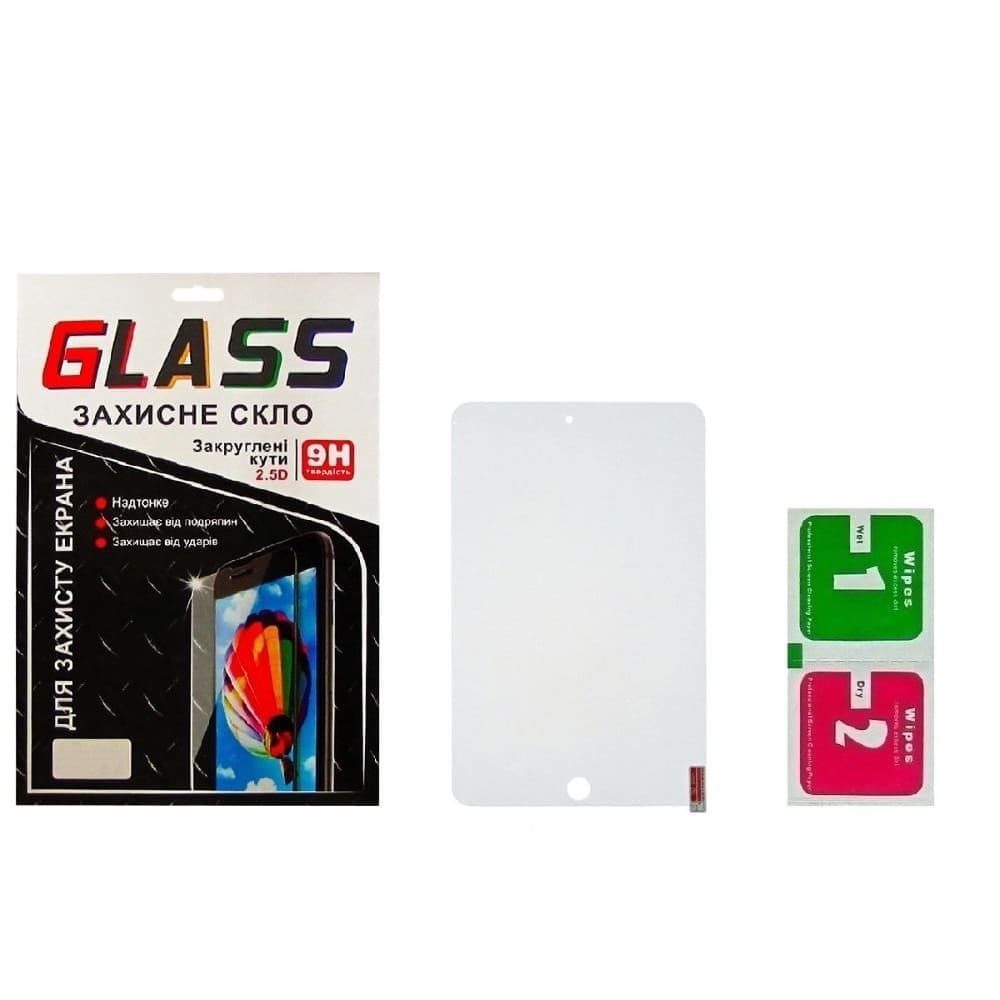 Закаленное защитное стекло Apple iPad Mini 4, iPad Mini 5, 0.3 мм, 2.5D, совместимо с чехлом