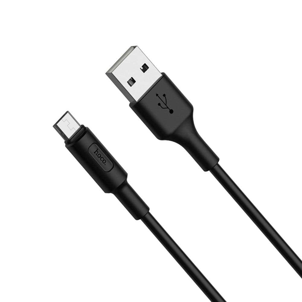 USB-кабель Hoco X25, Micro-USB, 2.0 А, 100 см, чорний