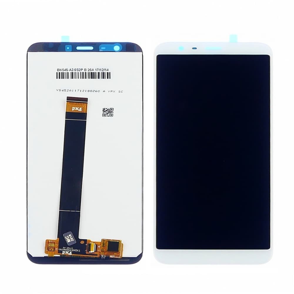 Дисплей Meizu M8c, M810H, білий | з тачскріном | Original (PRC) | дисплейный модуль, экран